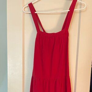 Red midi cross-back dress - Universal Thread - size M